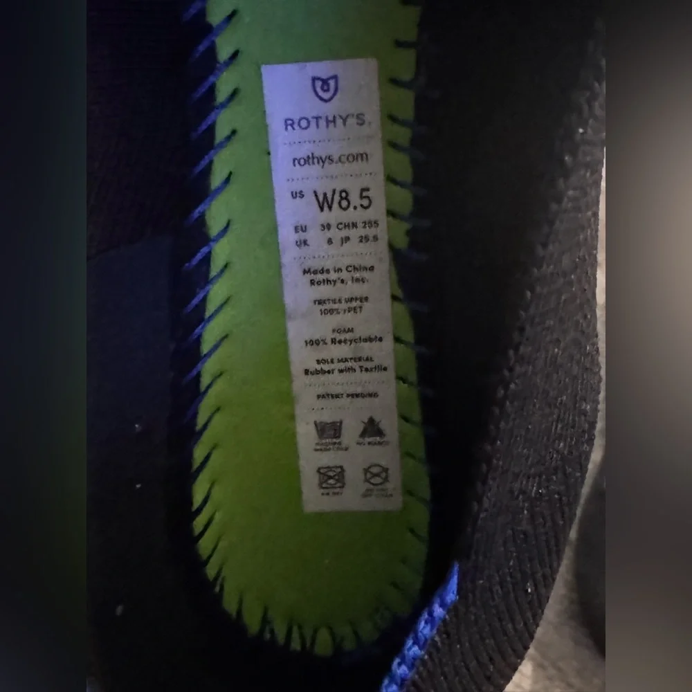 black Rothy’s flats - Picture 3 of 5